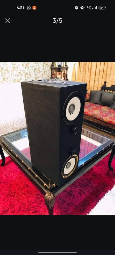 6 inch double woofer speakers new hain good bass or sound