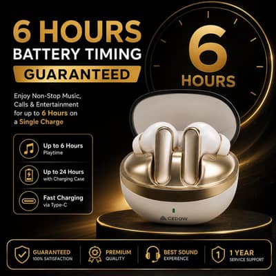 Wireless Earbuds Bluetooth 5.4 | ANC ENC | HiFi Sound