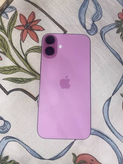 Apple iPhone 16 Plus pink colour 128 gb jv 92 health fresh condition