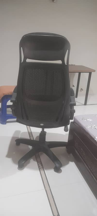 Computer table and chair