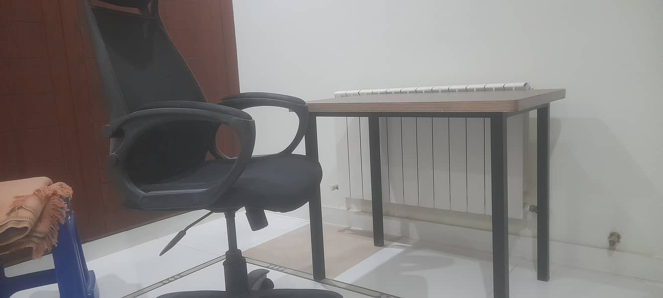 Computer table and chair 1