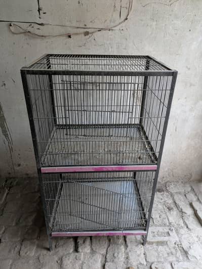 CAGE WITH ACCESSORIES 