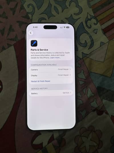 I phone 16 pro max  pta proved