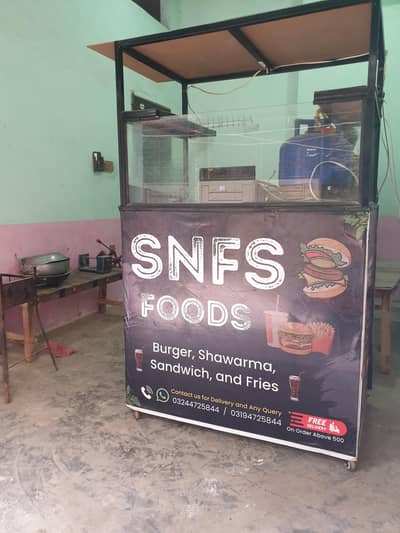 Burger Shawarma Counter