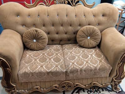 5 Seater sofaWood Sofa
