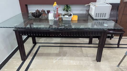 6 chairs dining table