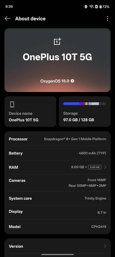One Plus 10T Non PTA