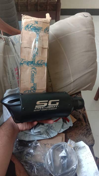 Sc project New exhaust bought for 7000 2 days ago