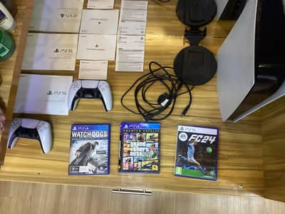 Playstation 5 with full accessories and setup