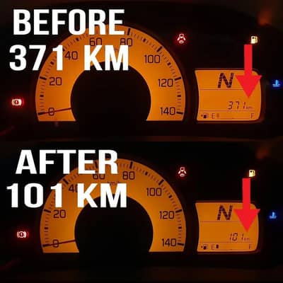 Suzuki Alto meter reverse