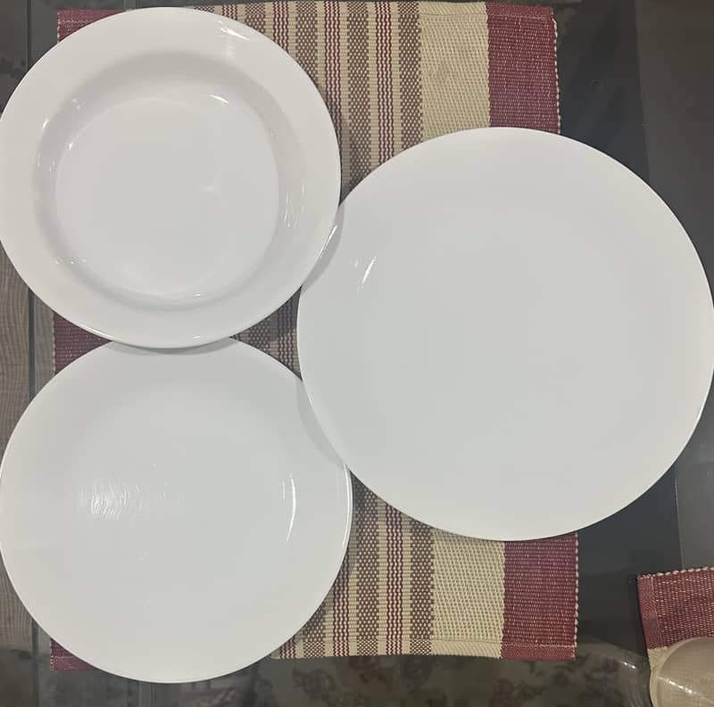 24 Corelle dining plates. 0