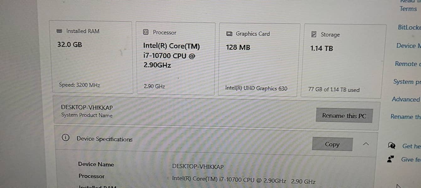 intel core i7 10th generation 1