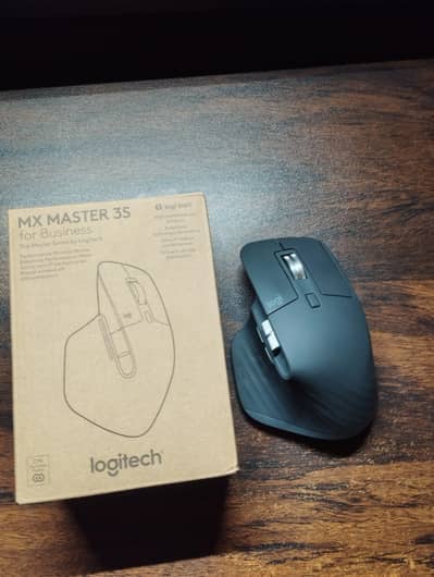 Logitech MX Master 3s - Business Edition- Chrome- Graphite