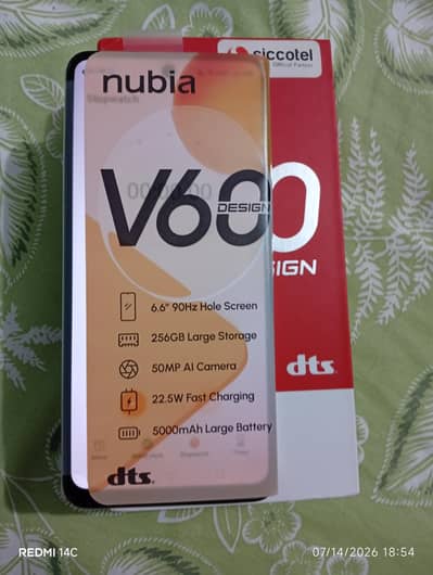 NUBIA V60 BEST FOR GAMES AND WORK