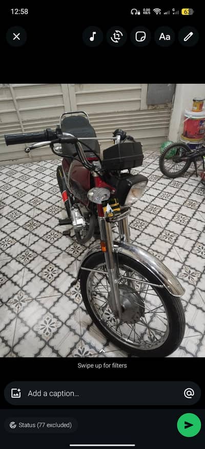 Honda cg 125 2023/Model