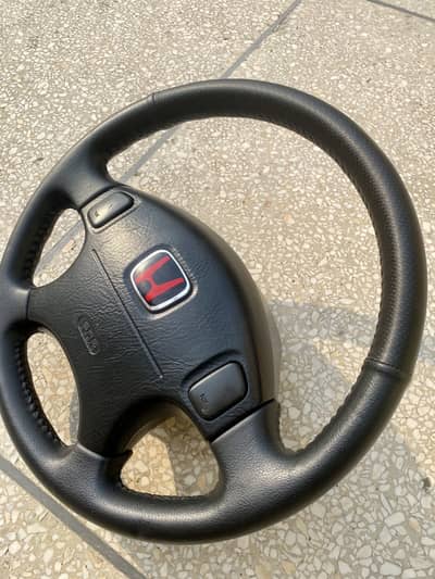 Original Honda Civic 4 Spoke Sports Power Steering wheel