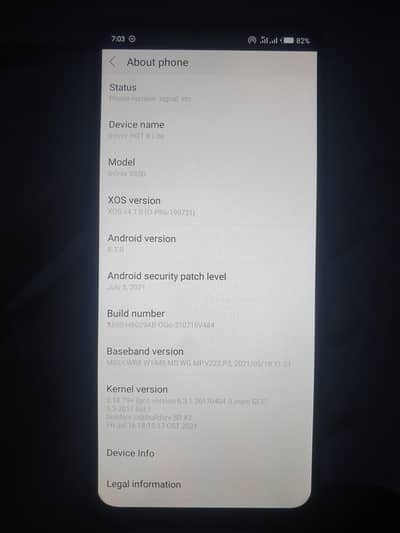 Infinix Hot 8 Lite