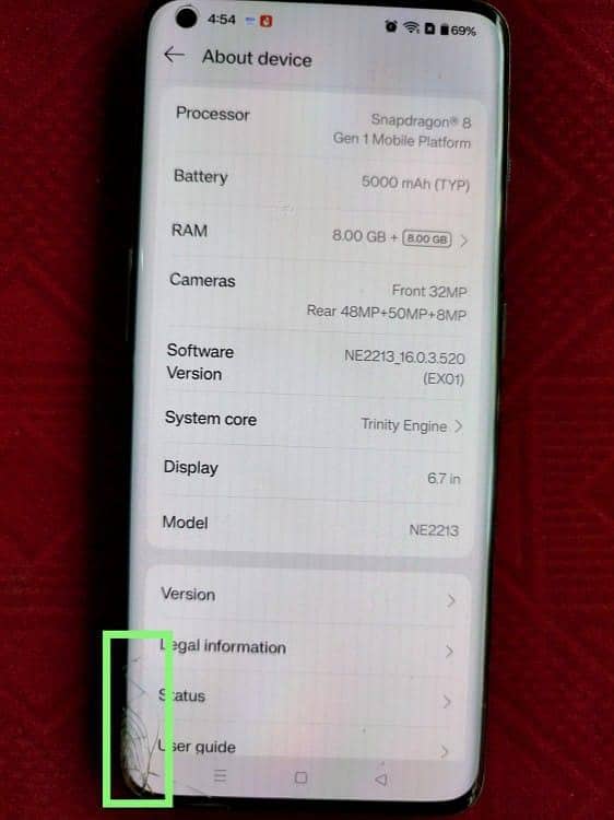 One Plus 10 Pro 3