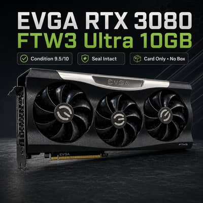 EVGA RTX 3080 FTW3 Ultra