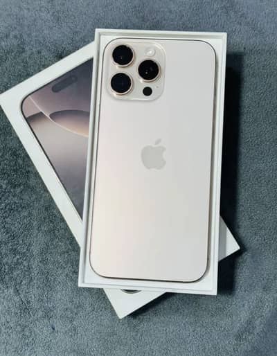 Iphone 16 Pro 128gb Factory Unlock With Box 10/10 Condition