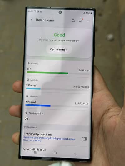 Samsung Mobile Note 20 Ultra PTA