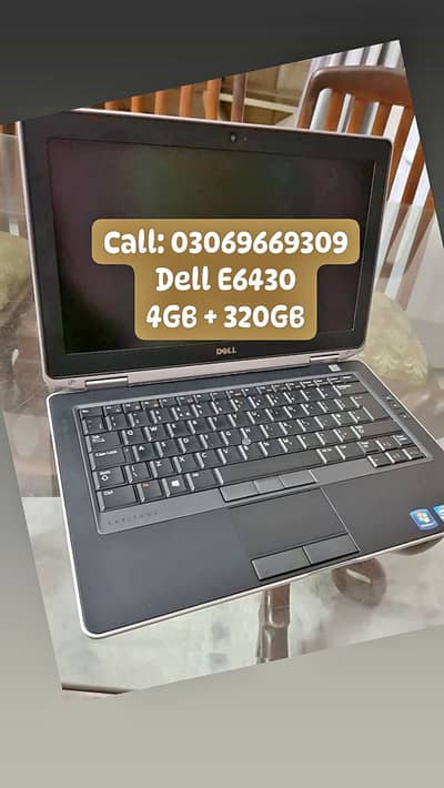 Dell Latitude Core i5 3rd Gen 4GB Ram 14 inch Display With Warranty