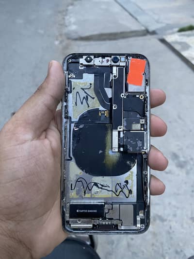 Apple iPhone X casing white, condition 10/9