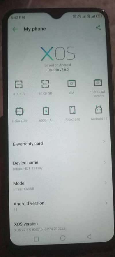 Infinix Hot 11 Play