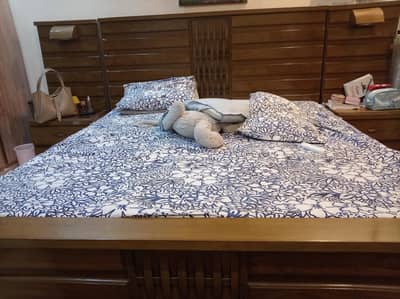 Luxury Bed for sale without Mattress