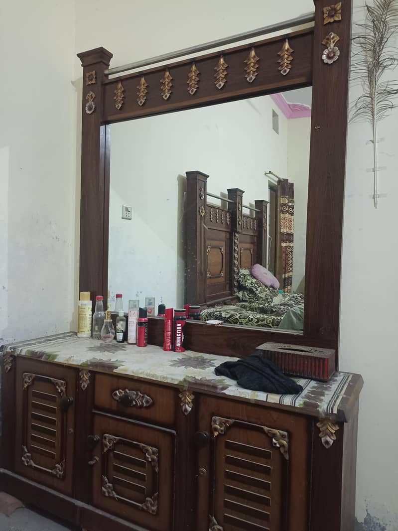 urgent for sale ,bed ,dressing table mattress side table 0