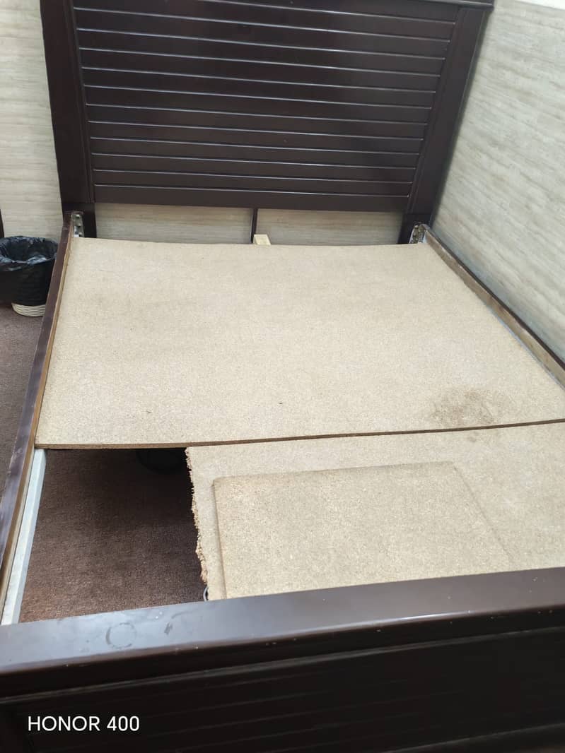 Double Bed with Foam Mattress for Sale 0