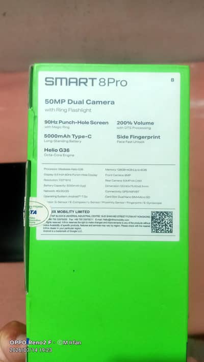 Infinix Smart 8 Pro