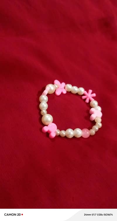 Hand made bracelet.