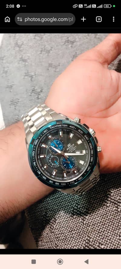 Casio edifice chronograph WR 100M