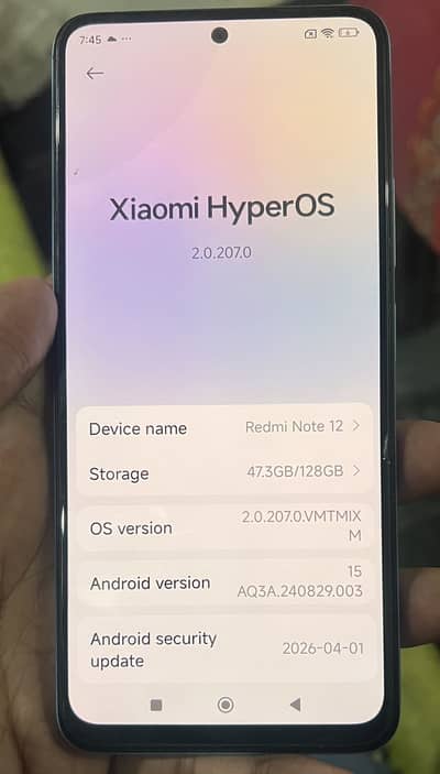 Xiaomi Redmi Note 12
