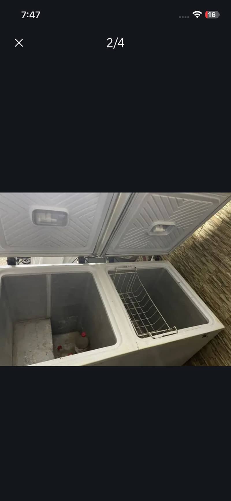 Waves deep freezer 0