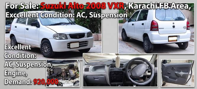 Suzuki Alto VXR 2008 model for sale