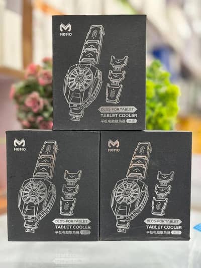 Memo DL05 Tablet Cooler Multicolor ABS Metal Fan