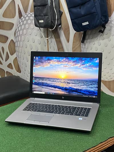 hp zbook 15 g5 core i7 8th generation H 16gb/256gb ssd 4gb graphics