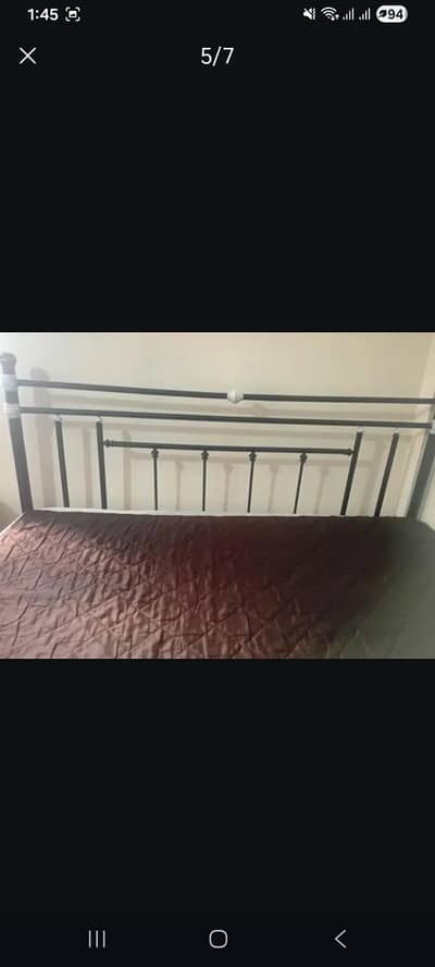 iron bed condition 10/10