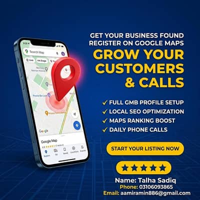Google Maps Business Registration & SEO Ranking Service