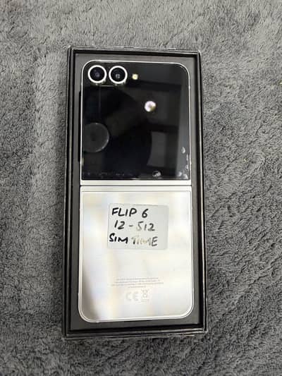 SAMSUNG GALAXY Z FLIP 6 12-512 GB NON PTA WITH SIM TIME