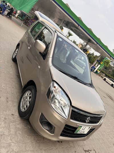 Suzuki Wagon R vxl 2017 bumper to bumper 1st owner antique car.