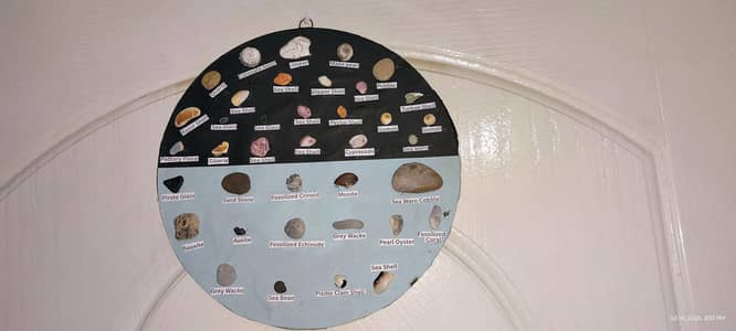 Valuable Stones and Sea shells frames