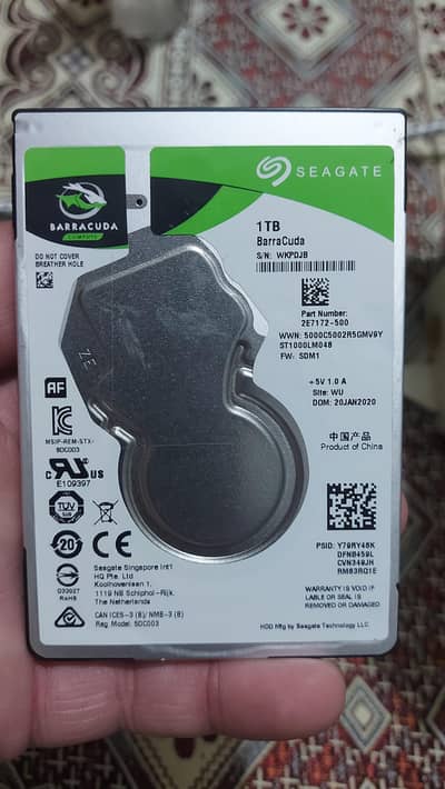 Seagate 1 TB Hardisk