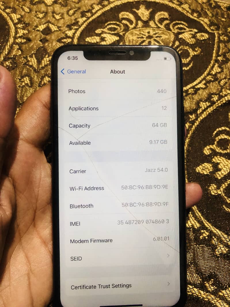 iPhone X 0
