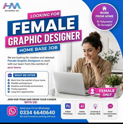 Female Graphic Designer