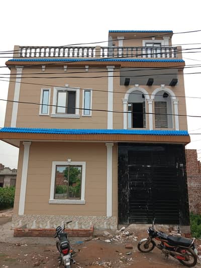 3 marla double story corner house for sale in IBL housing scheme canal Road Lahore