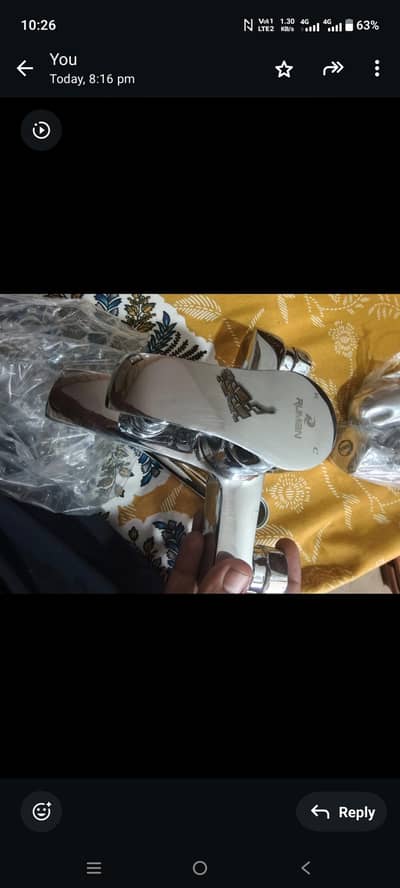 shower set and besan tuti complete accessories