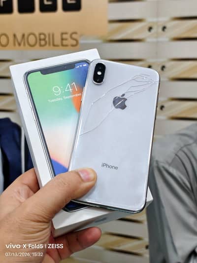 Apple iPhone X 256 GB factory unlock all ok